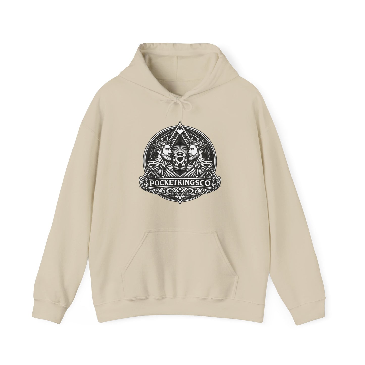 Royal Kings Emblem Hoodie – PocketKingsCo Premium Poker Hoodie