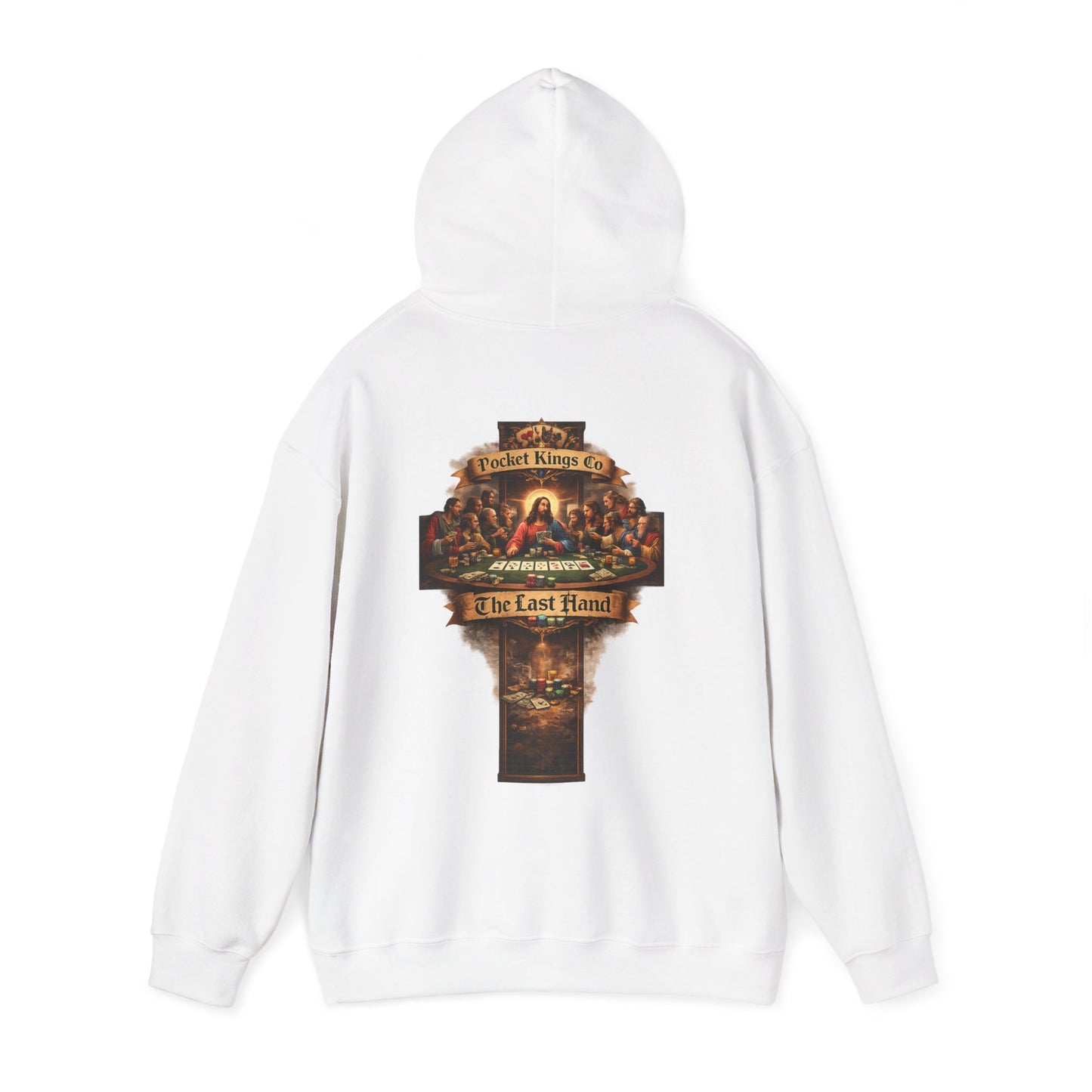 The Last Hand Hoodie – PocketKingsCo Faith Over Fear Edition