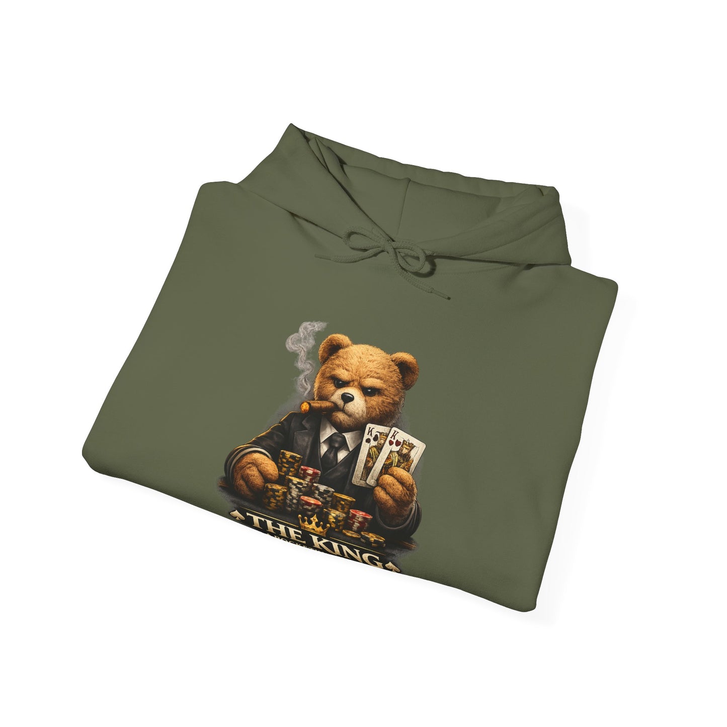 The King Teddy Poker Hoodie – PocketKingsCo