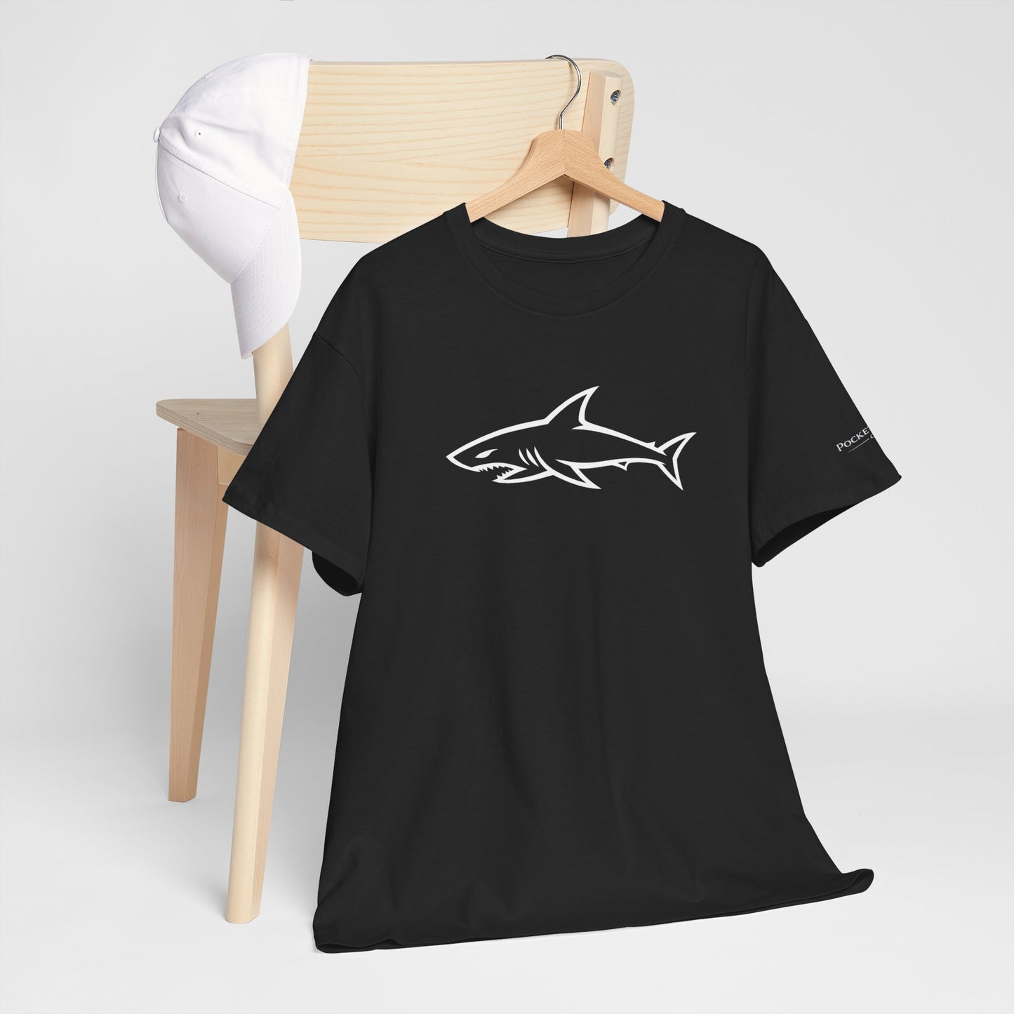 Shark At The Table Shirt — PocketKingsCo Shark Tee