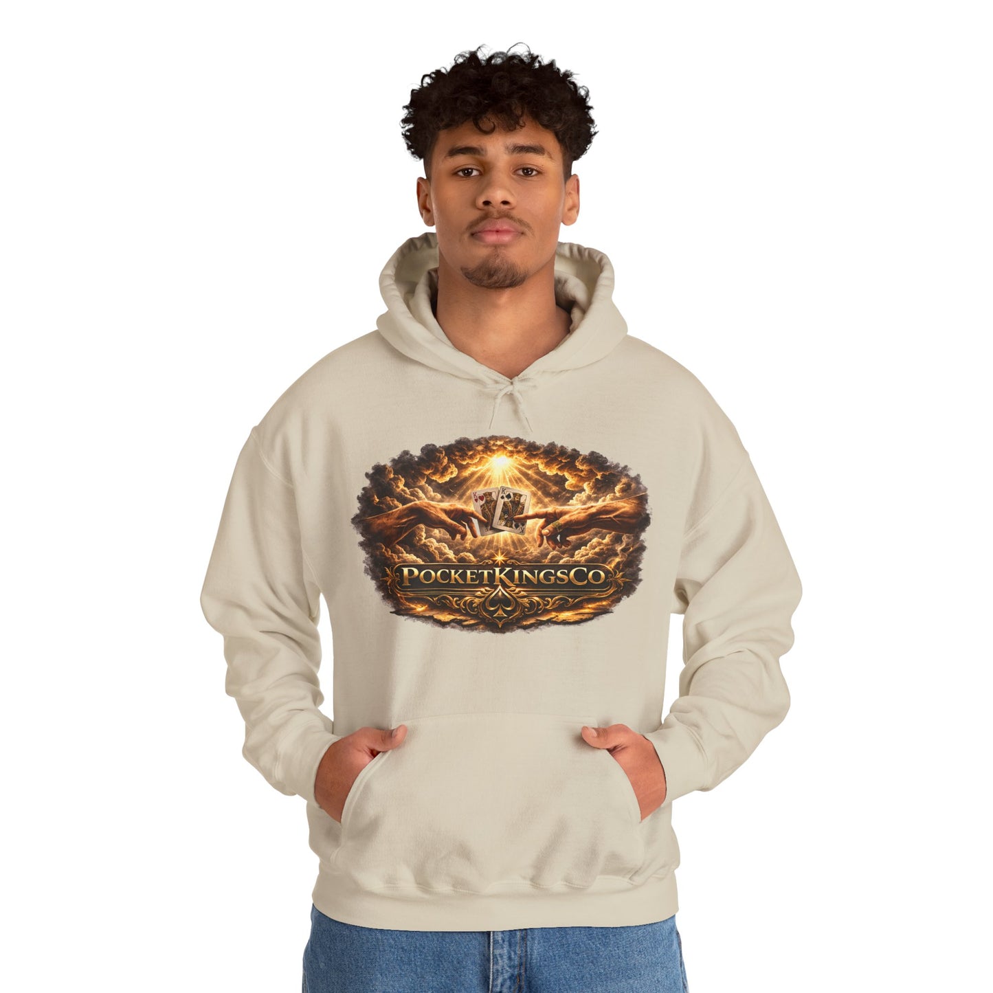 The Creation Hand Hoodie – Premium PocketKingsCo Pullover