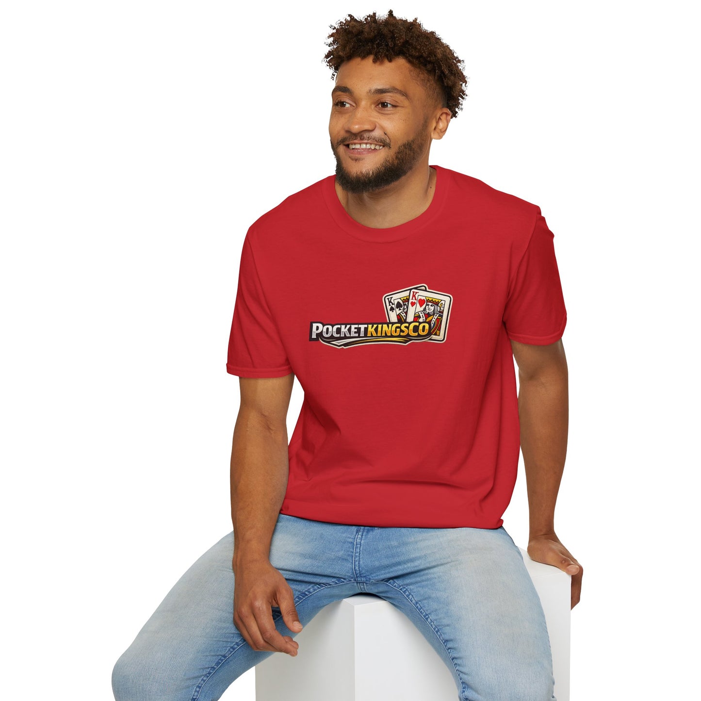 PocketKingsCo Premium Logo T-Shirt – Pocket Kings Poker Tee