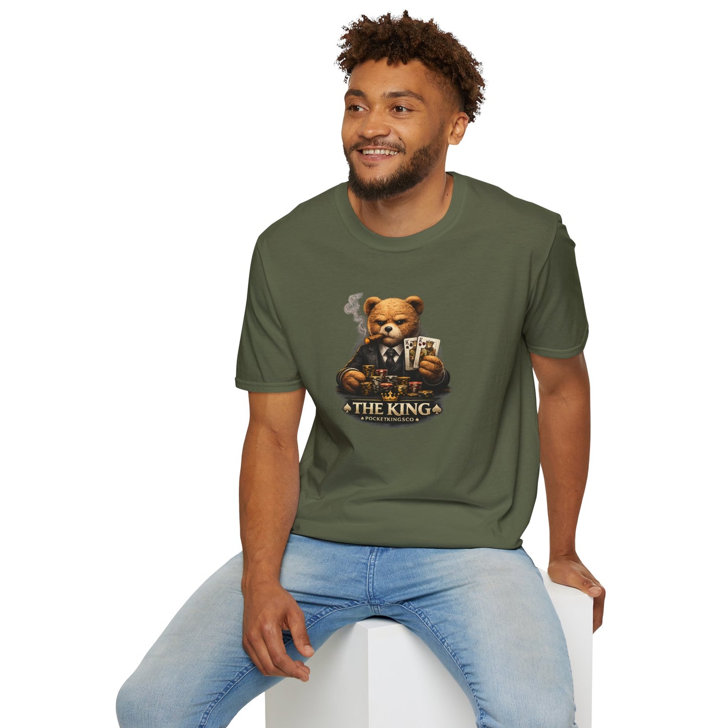 The King Poker Teddy T-Shirt – PocketKingsCo
