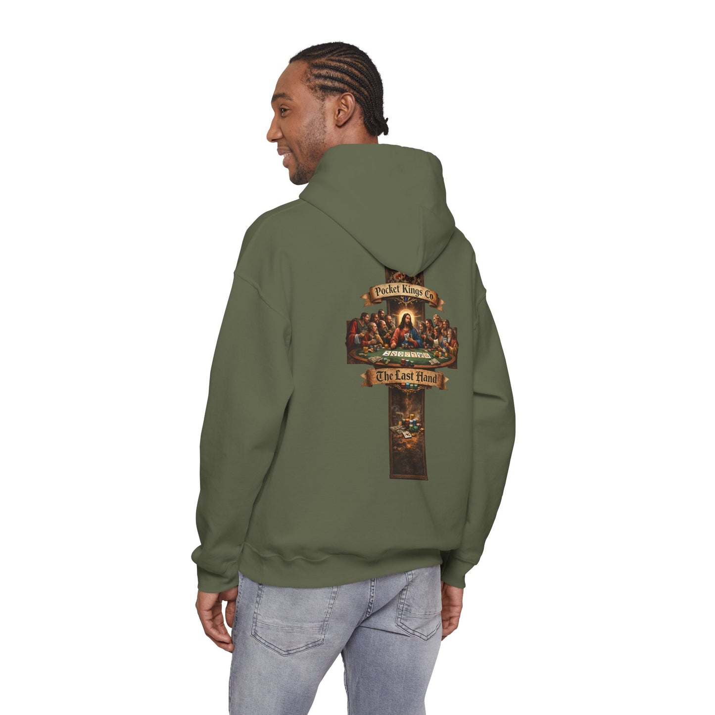 The Last Hand Hoodie – PocketKingsCo Faith Over Fear Edition