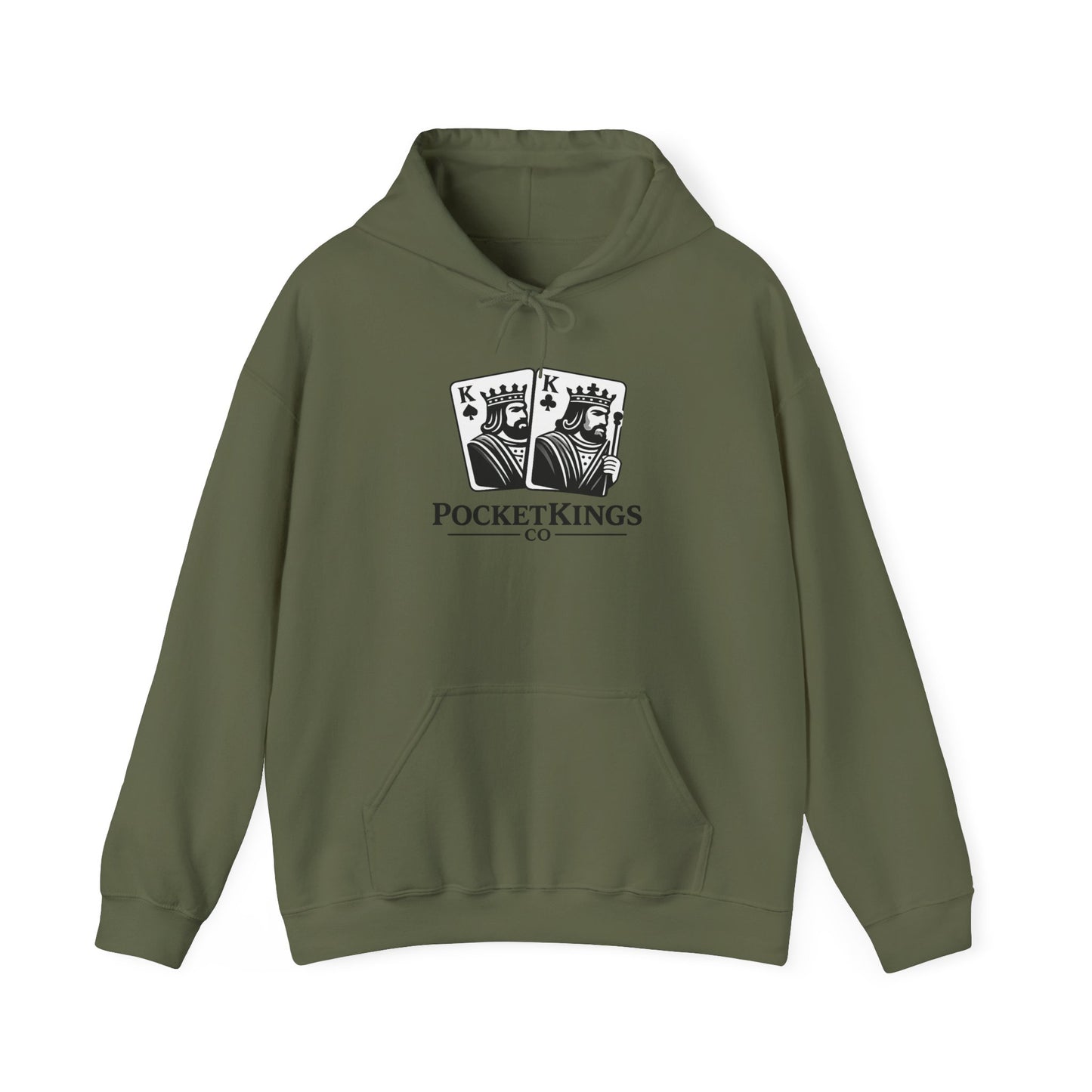 PocketKingsCo Hoodie – Classic Poker Kings Logo Hoodie