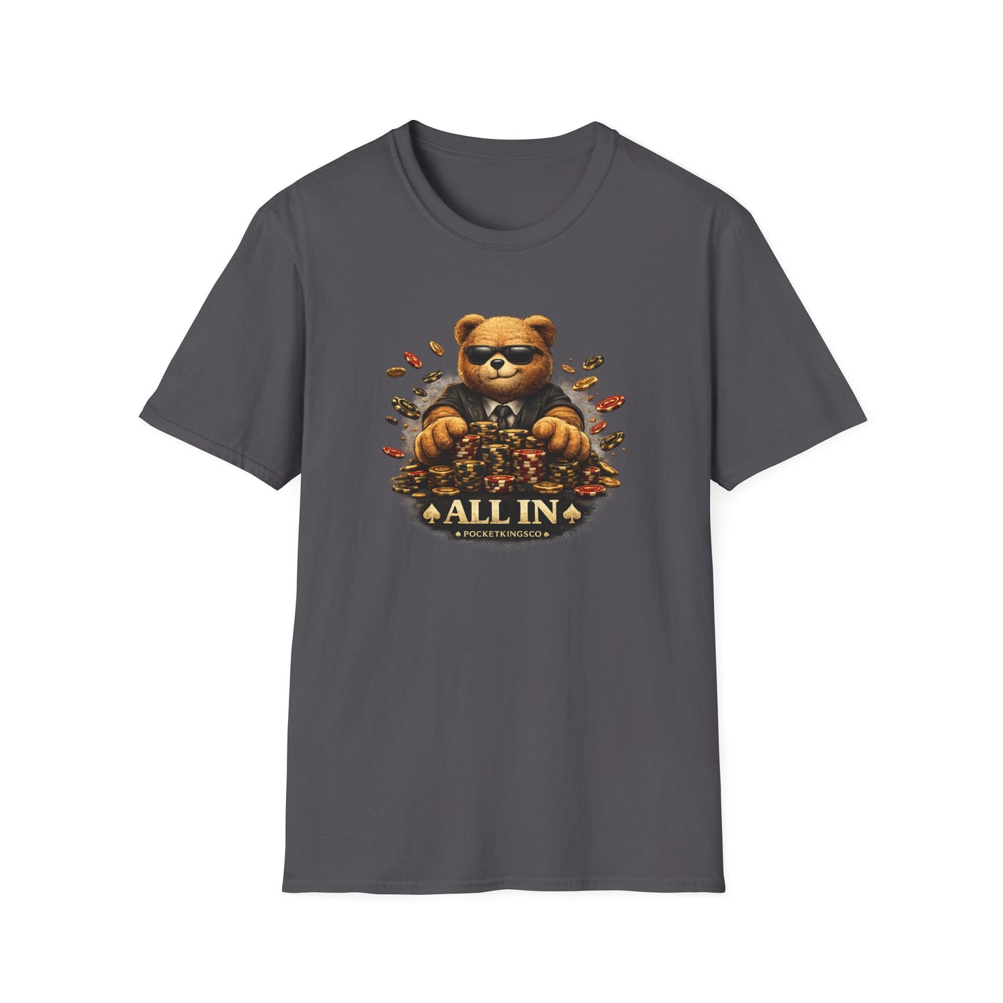 All-In Teddy Poker T-Shirt – PocketKingsCo
