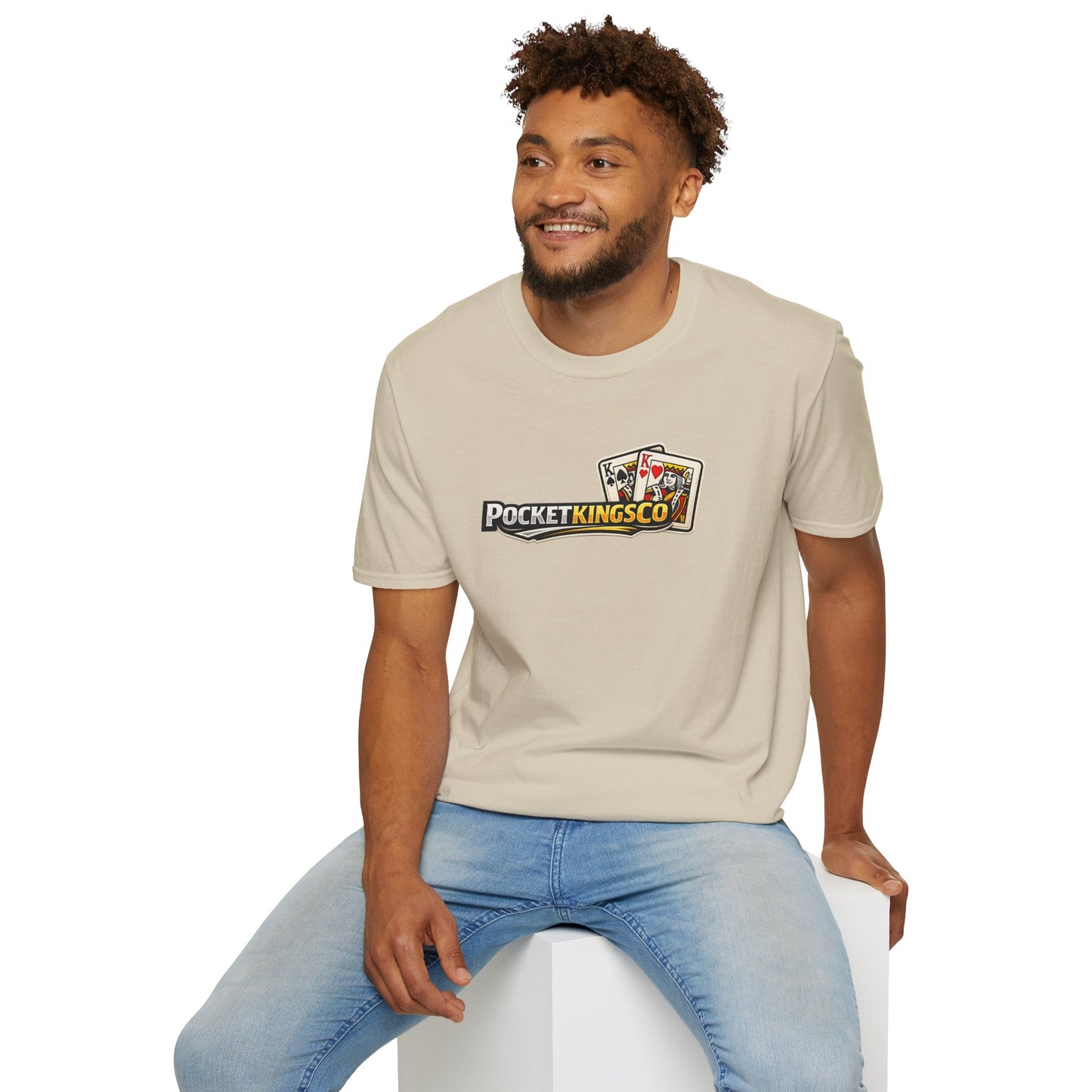 PocketKingsCo Premium Logo T-Shirt – Pocket Kings Poker Tee