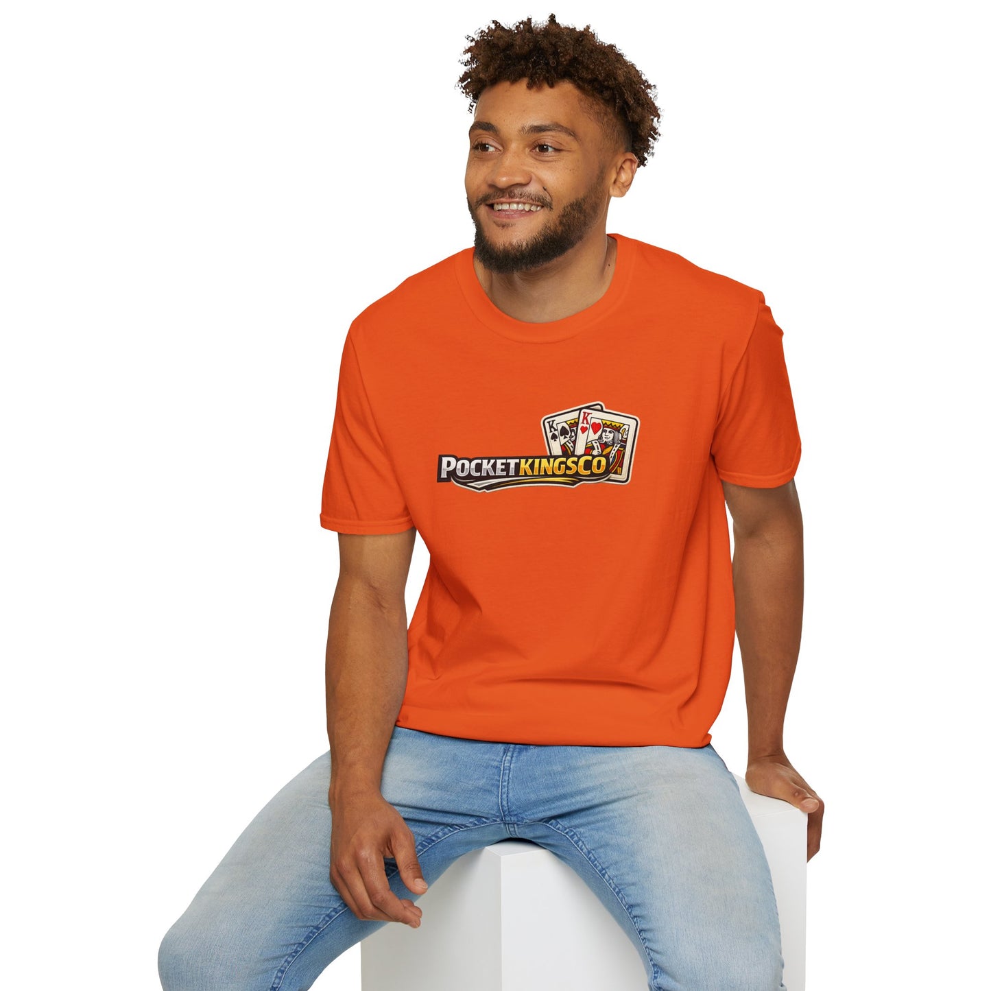 PocketKingsCo Premium Logo T-Shirt – Pocket Kings Poker Tee