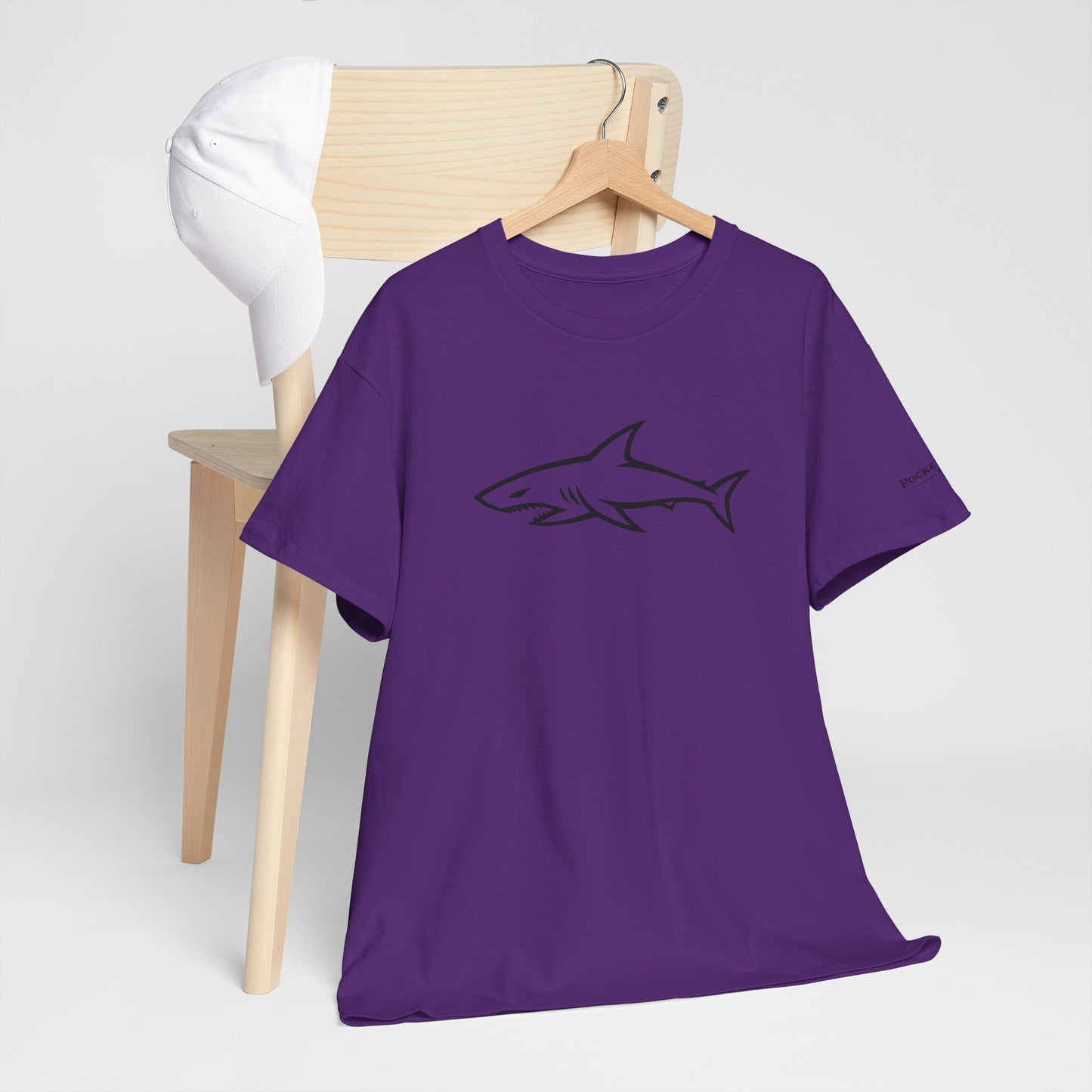 Shark At The Table Shirt — PocketKingsCo Shark Tee