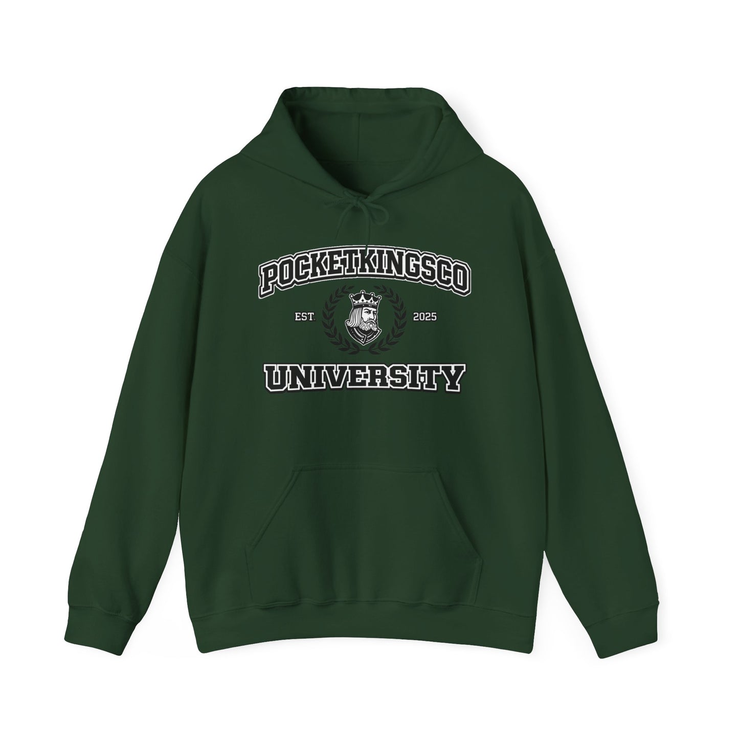 PocketKingsCo University Hoodie — Classic College Edition