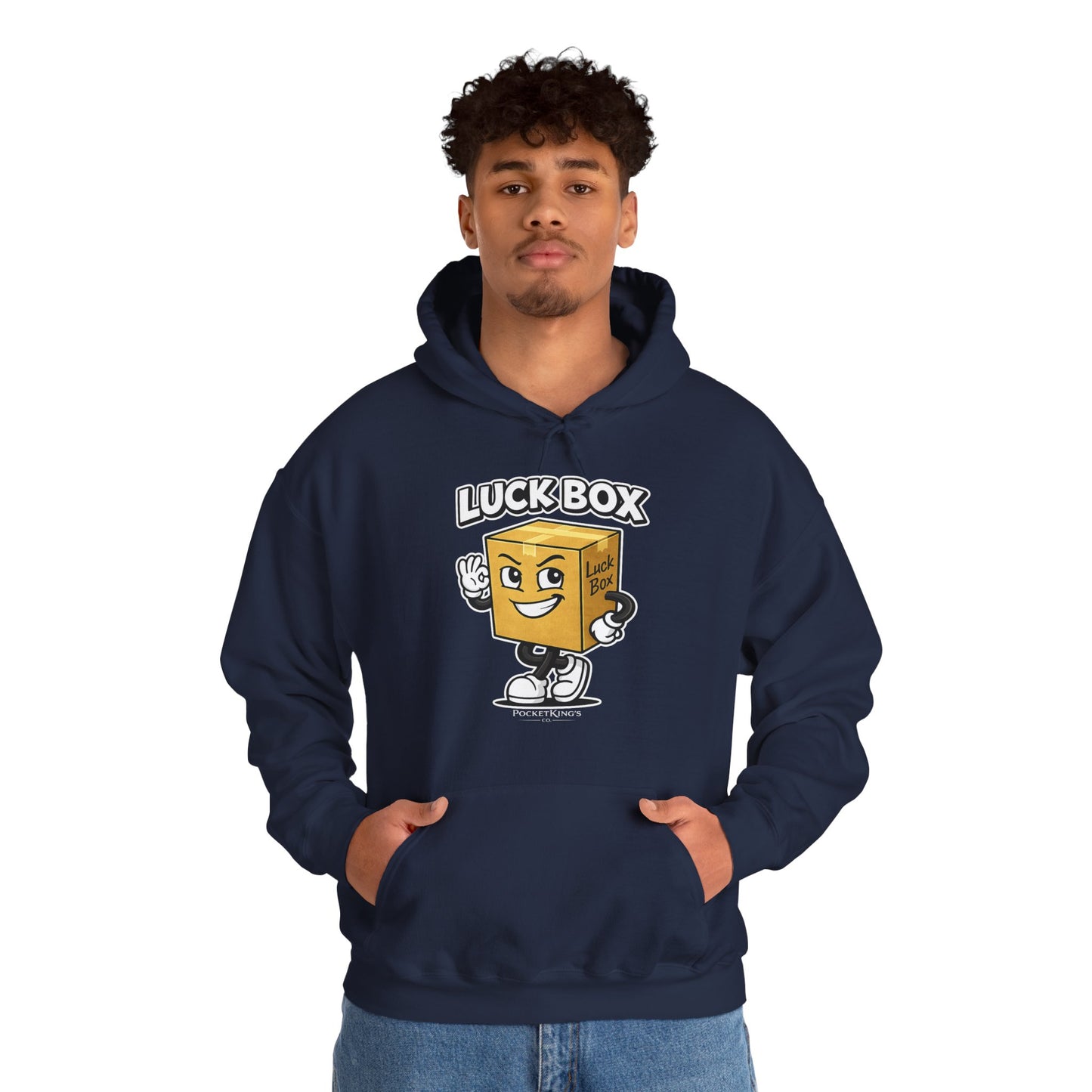 Luck Box Hoodie – PocketKingsCo Graphic Hoodie