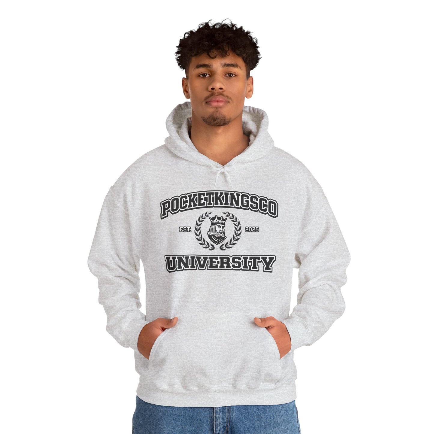 PocketKingsCo University Hoodie — Classic College Edition
