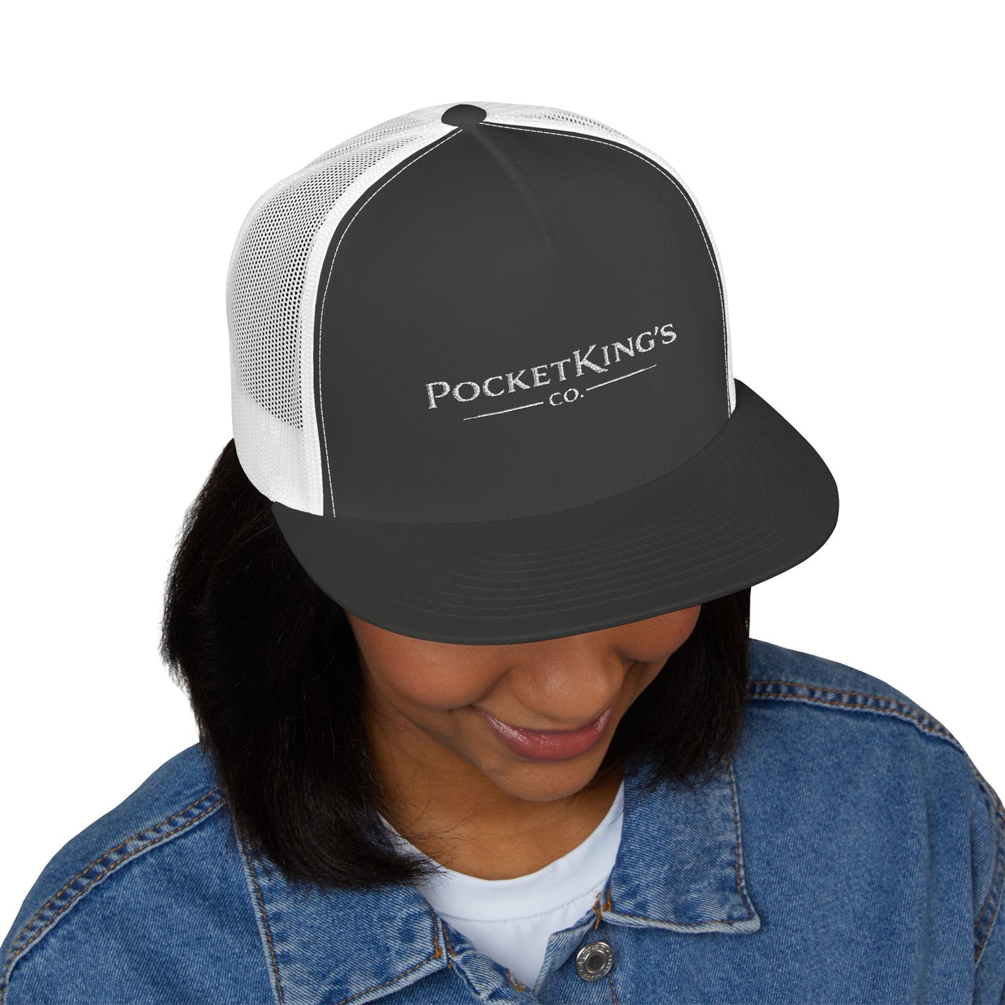 Pocket Kings Classic 5 Mesh Panel Trucker Cap