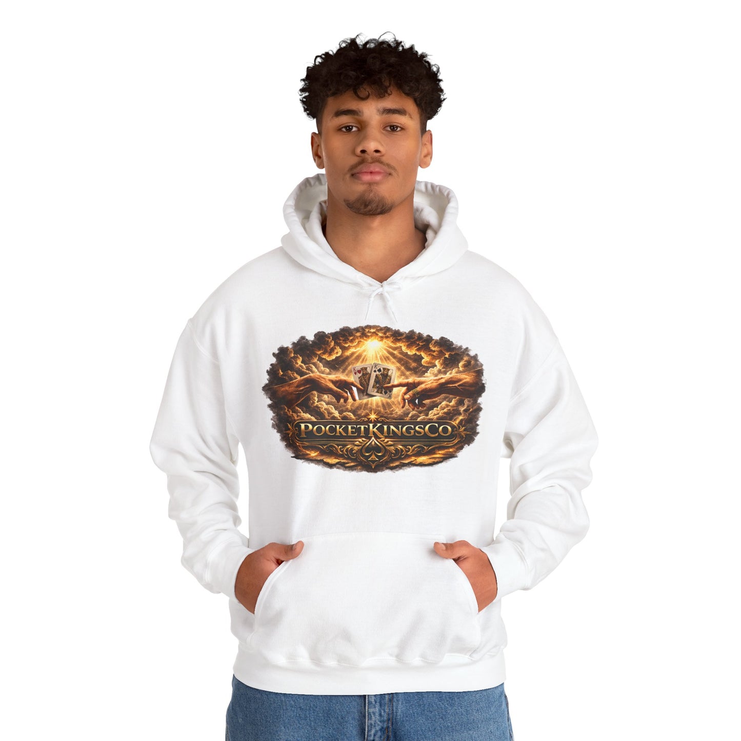 The Creation Hand Hoodie – Premium PocketKingsCo Pullover
