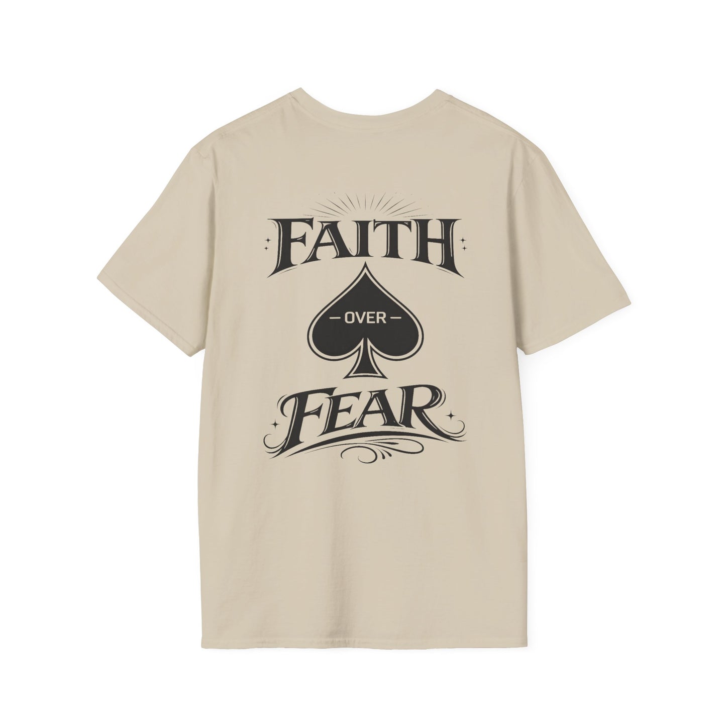 Faith Over Fear– PocketKingsCo Poker Lifestyle T-Shirt