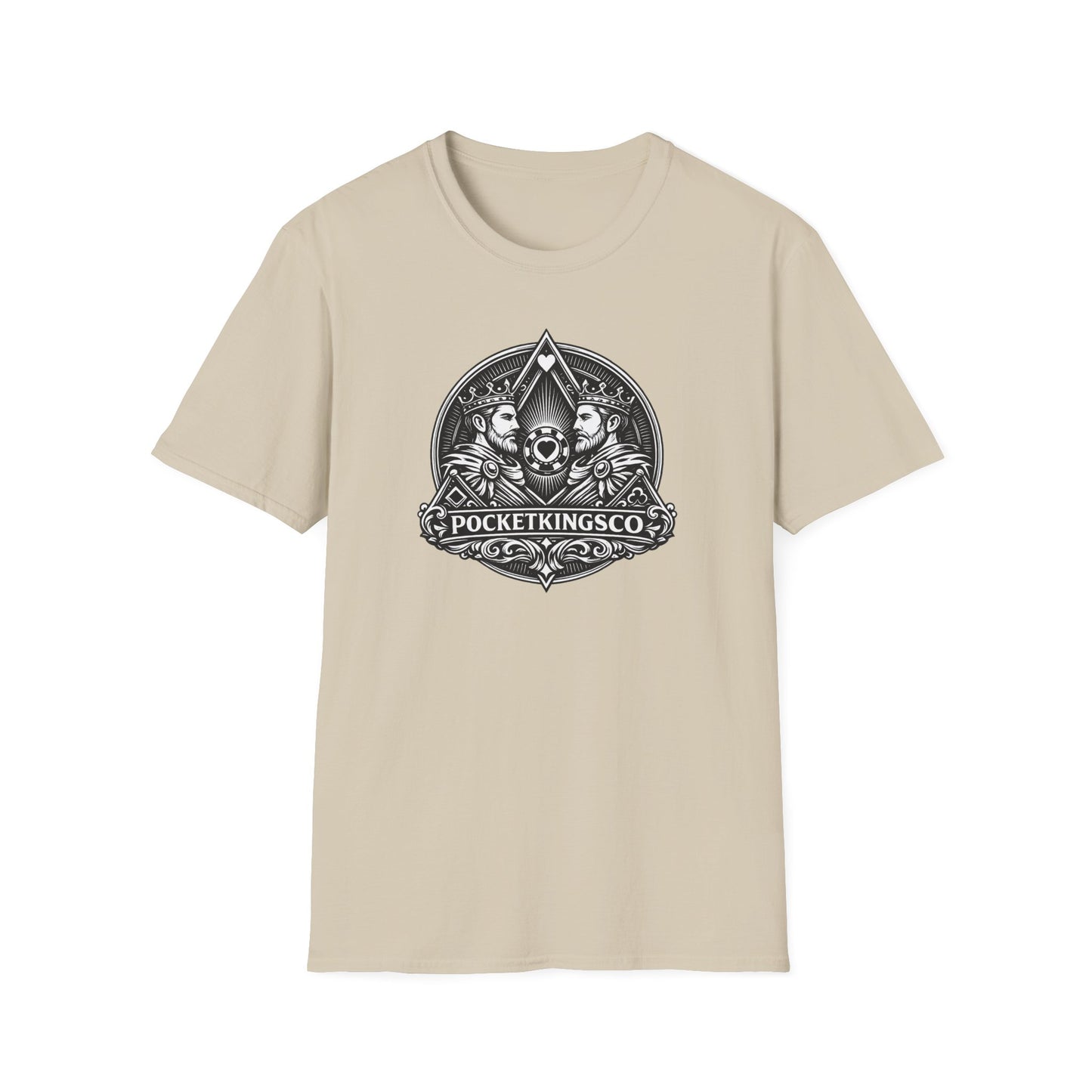 Royal Kings Emblem T-Shirt – PocketKingsCo Premium Poker Tee
