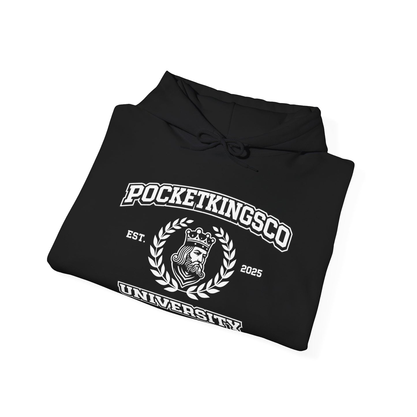 PocketKingsCo University Hoodie — Classic College Edition