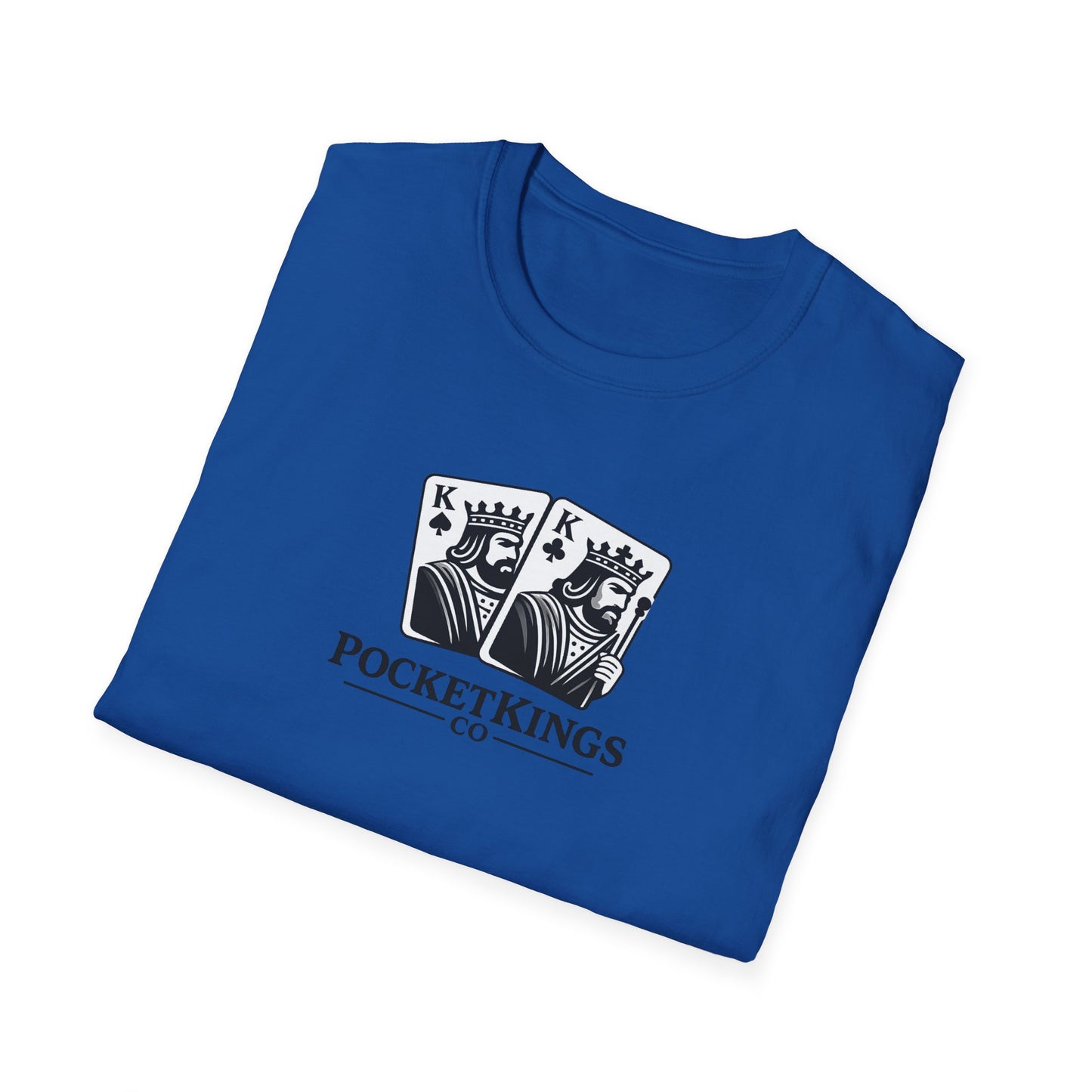 Classic Pocket Kings Logo T-Shirt – PocketKingsCo Signature Poker Tee