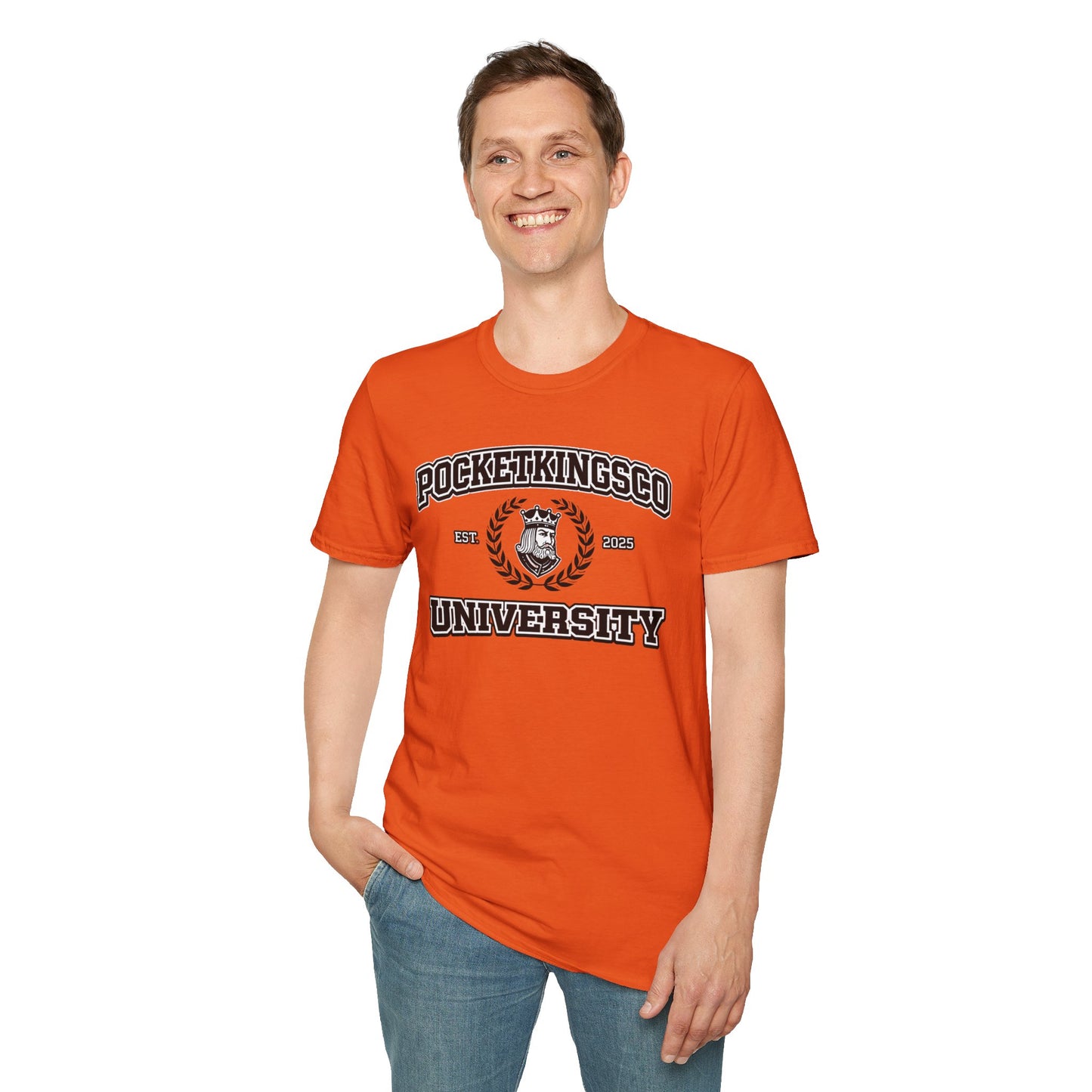 PocketKingsCo University Shirt — Classic College Edition