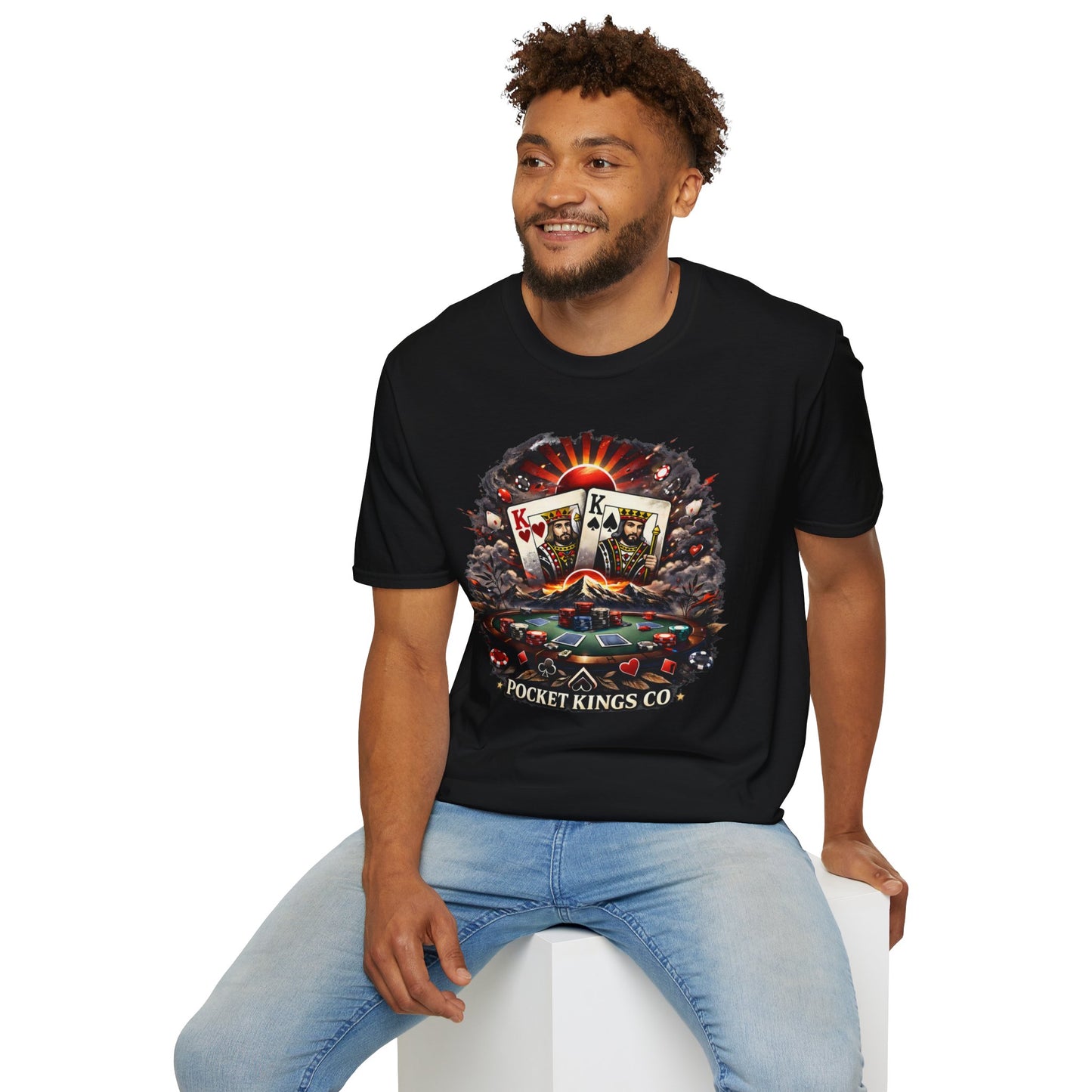 Rising Kings Hoodie | PocketKingsCo Sunrise Graphic