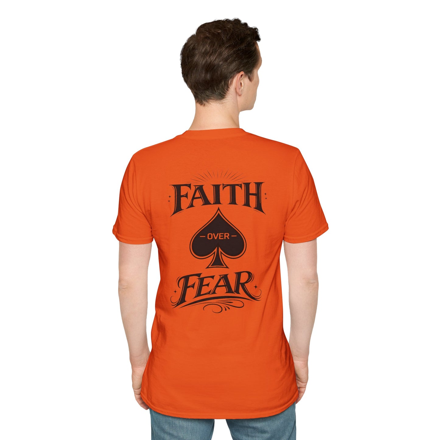 Faith Over Fear– PocketKingsCo Poker Lifestyle T-Shirt