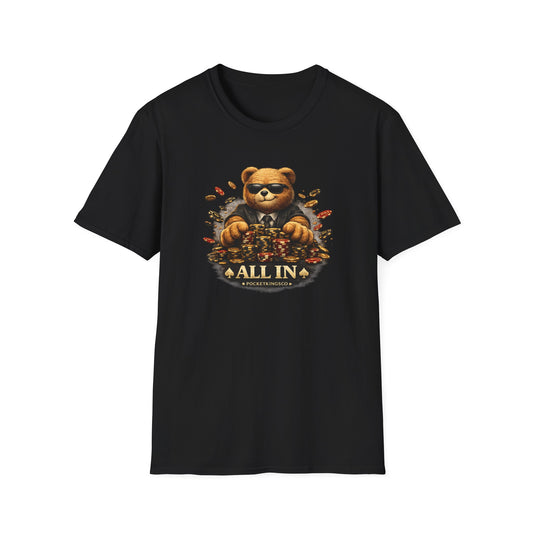 All-In Teddy Poker T-Shirt – PocketKingsCo