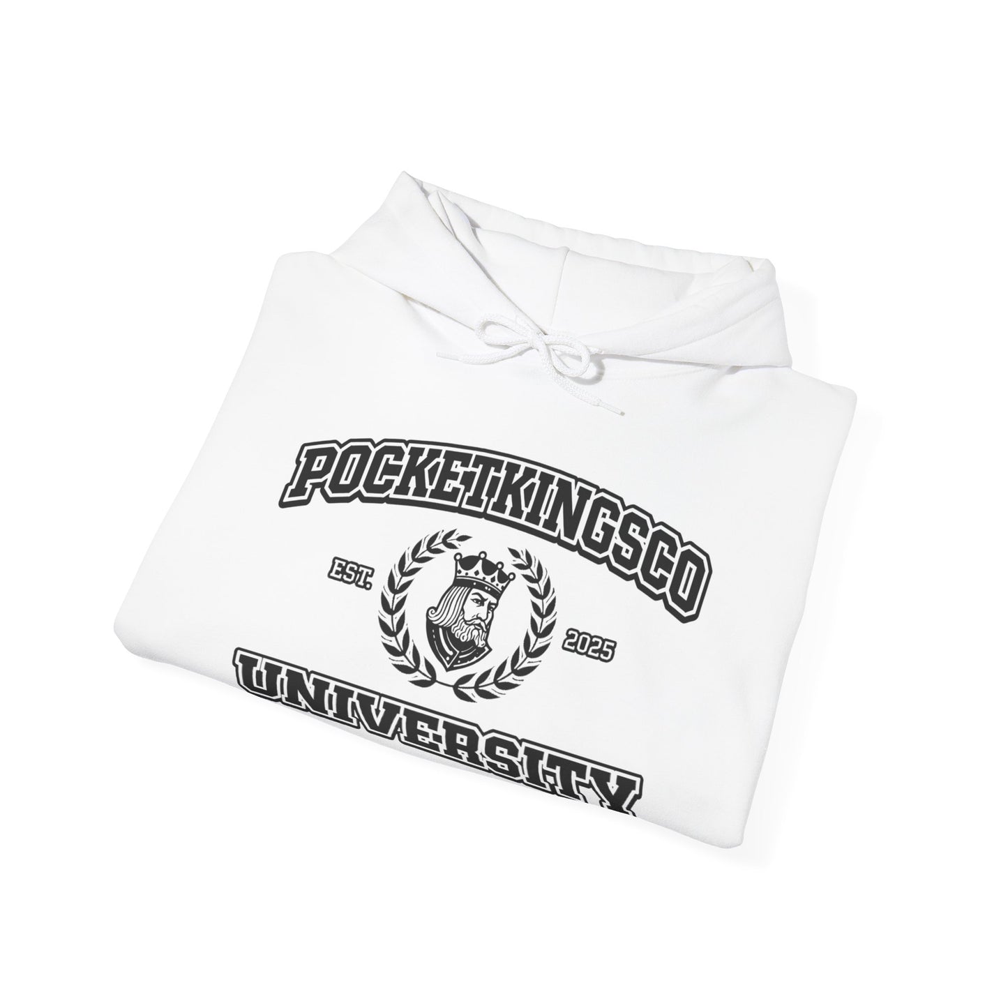 PocketKingsCo University Hoodie — Classic College Edition