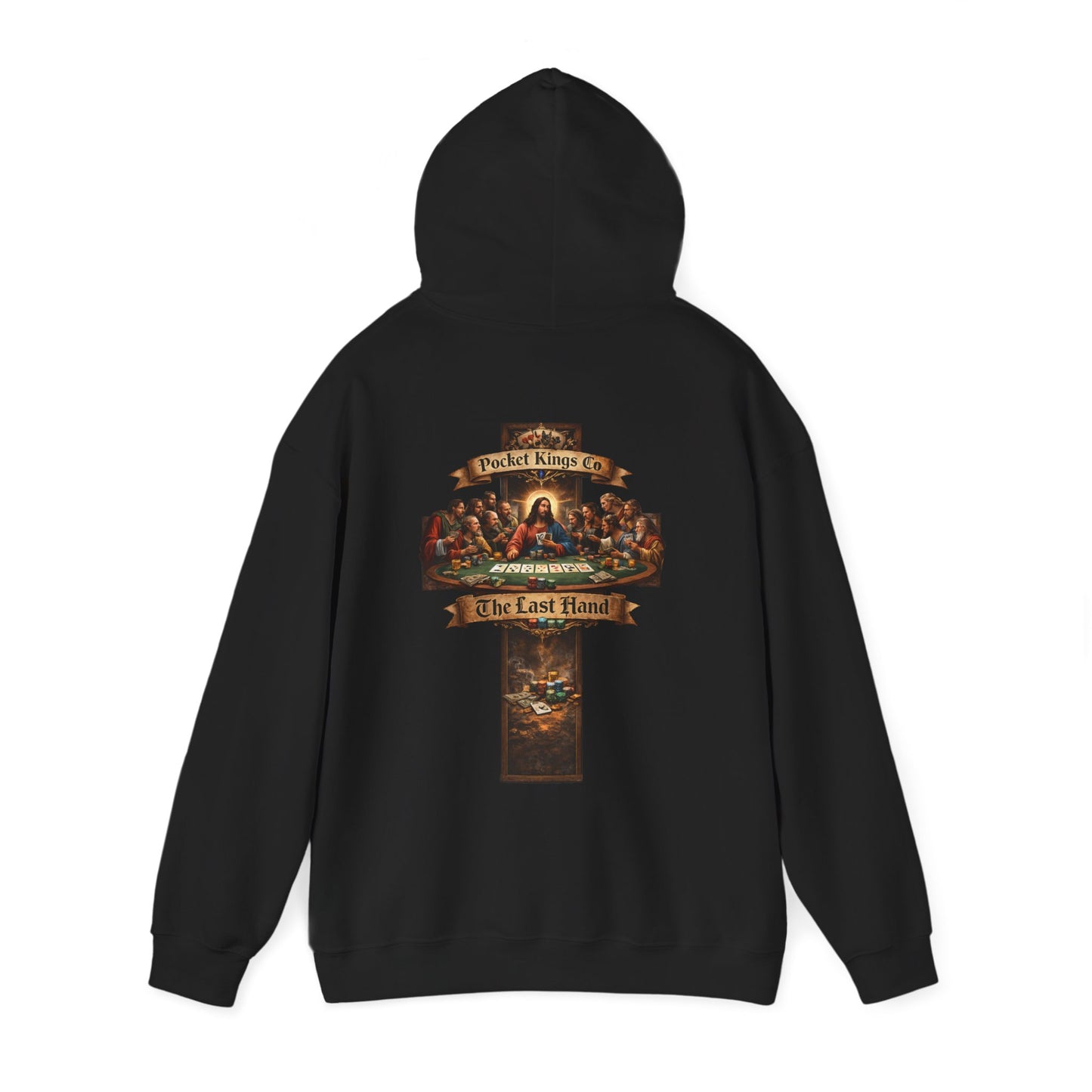 The Last Hand Hoodie – PocketKingsCo Faith Over Fear Edition