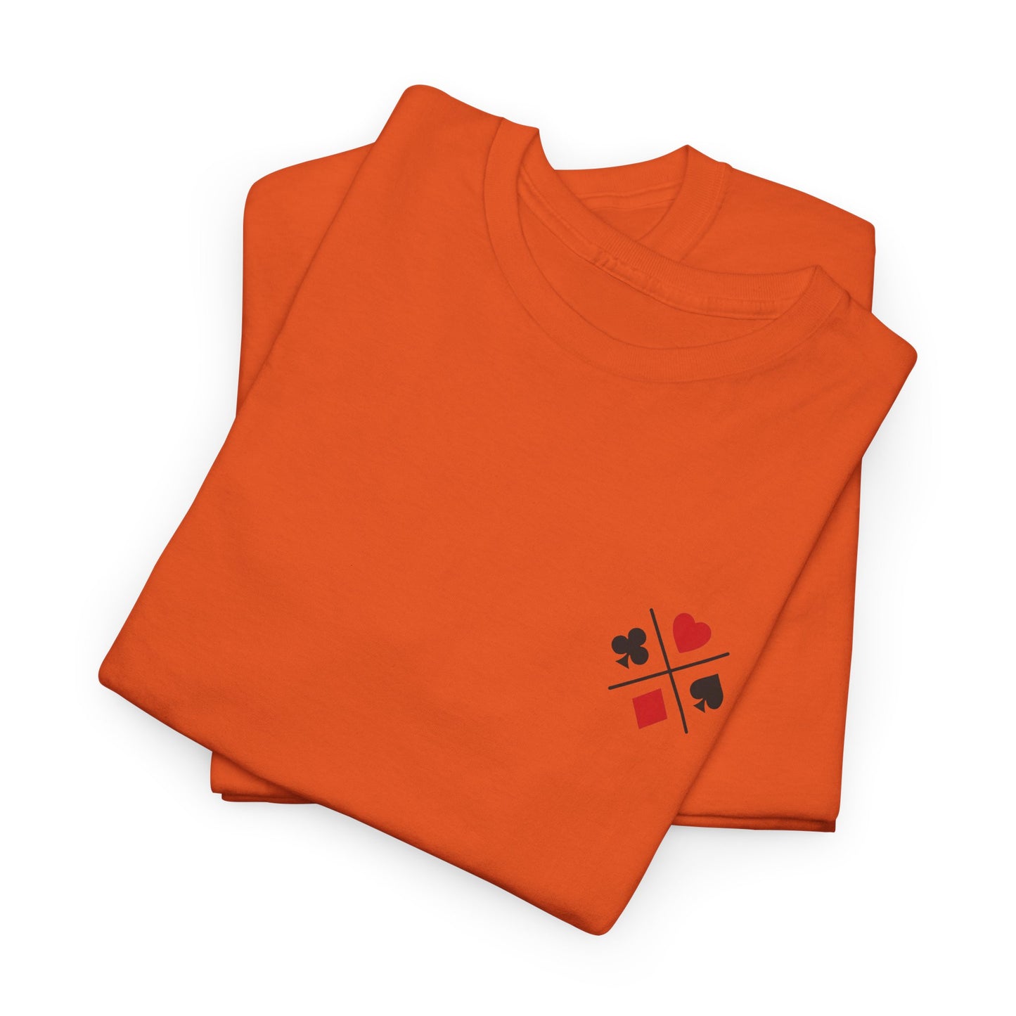 PocketKingsCo Poker Suits Logo T-Shirt – Minimal Left Chest Design