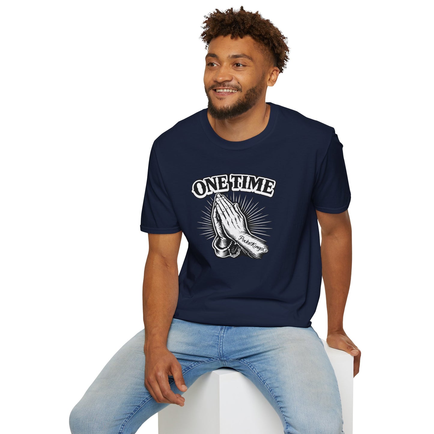 One Time PocketKingsCo Poker Mindset Tee