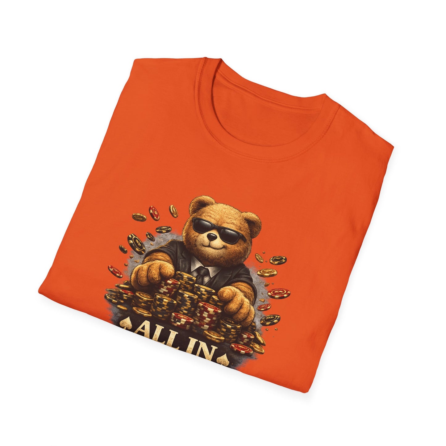 All-In Teddy Poker T-Shirt – PocketKingsCo
