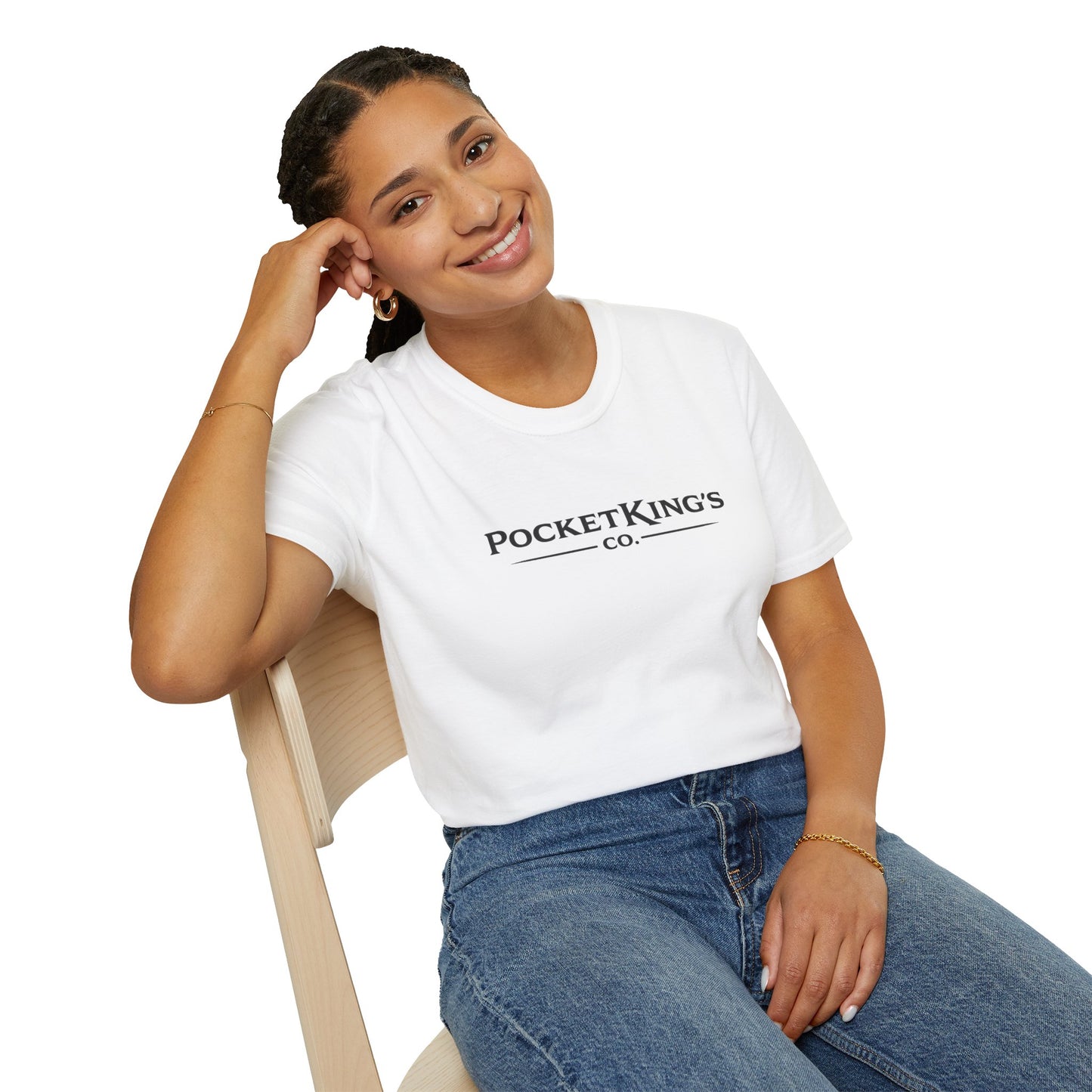 PocketKing’s Co Shirt – Minimal Poker Lifestyle T-Shirt