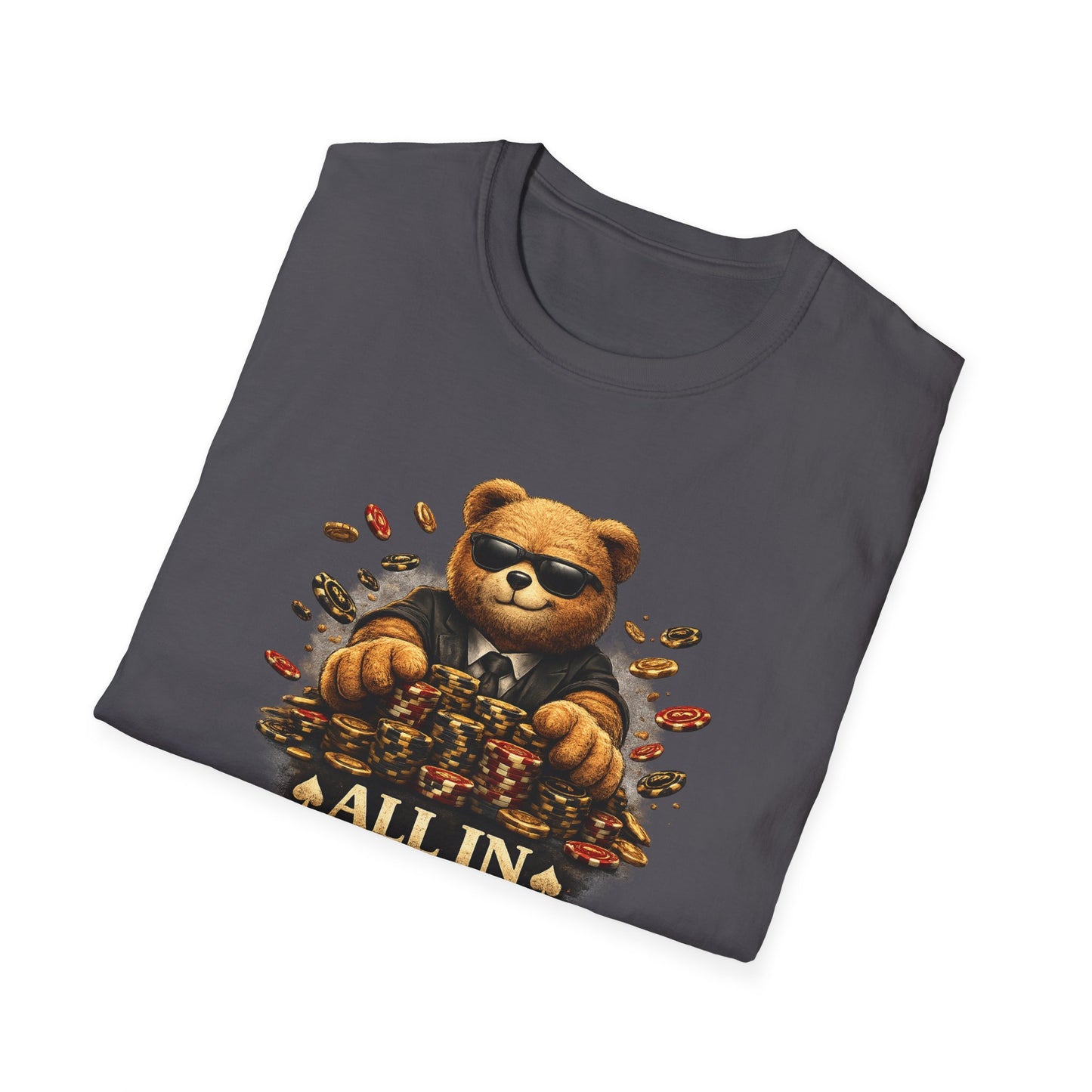 All-In Teddy Poker T-Shirt – PocketKingsCo