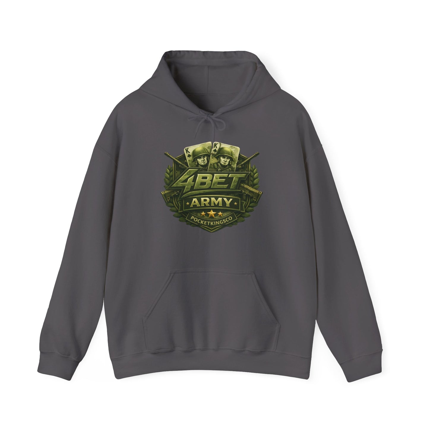 4Bet Army Hoodie – PocketKingsCo Poker