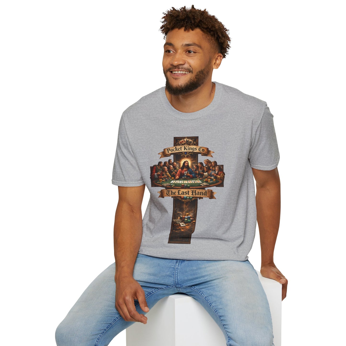 ''The Last Hand'' Poker T-Shirt – PocketKingsCo Faith & Poker Edition