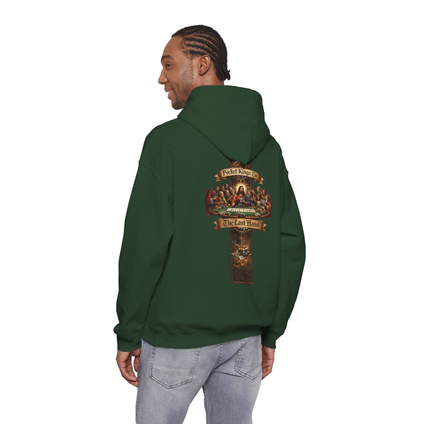 The Last Hand Hoodie – PocketKingsCo Faith Over Fear Edition