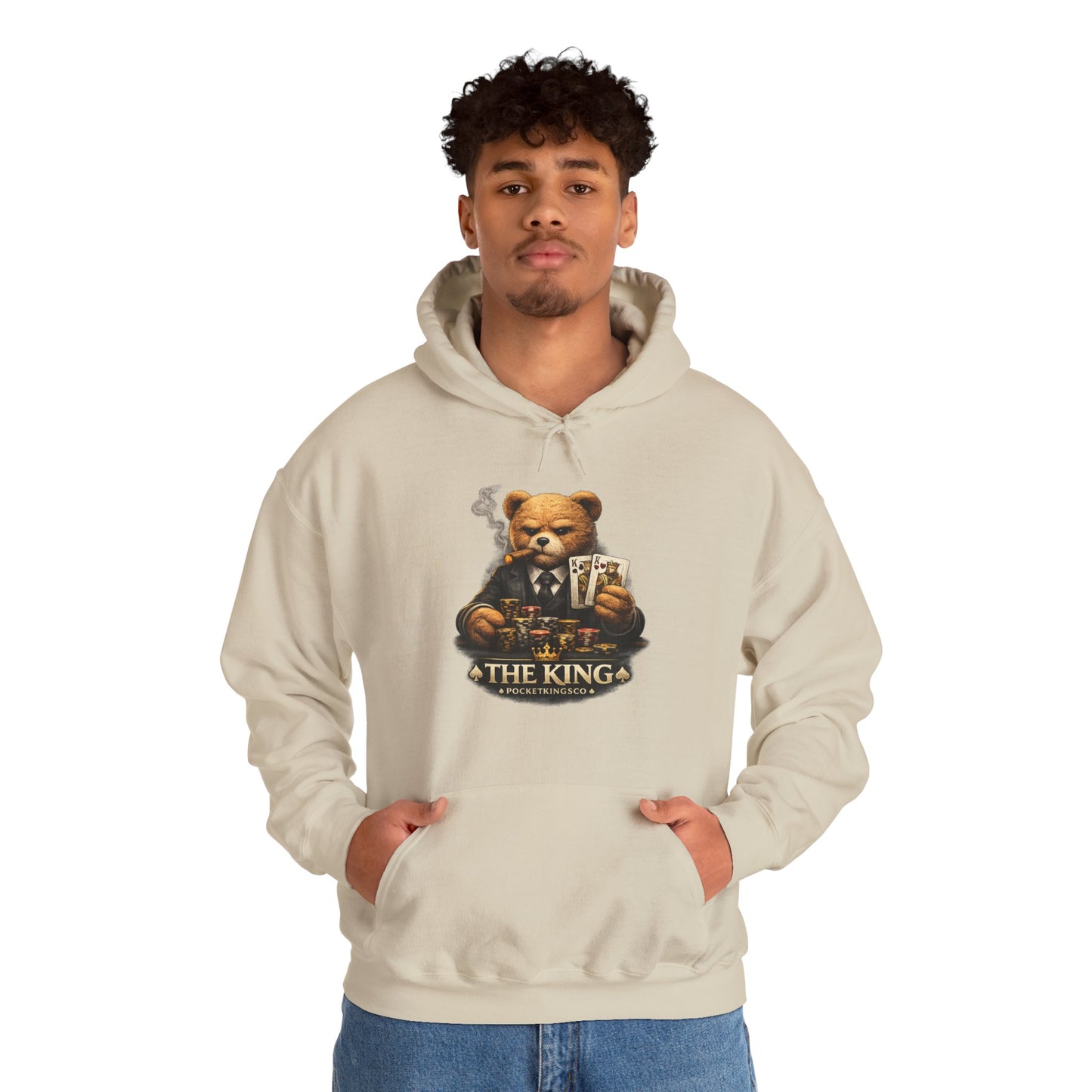 The King Teddy Poker Hoodie – PocketKingsCo