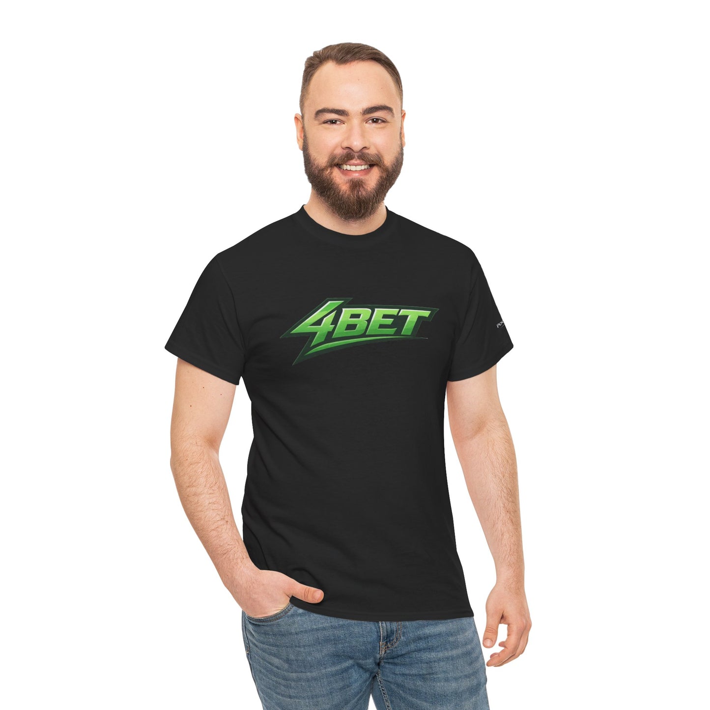 4BET Poker T-Shirt – PocketKingsCo Texas Hold’em Streetwear Tee
