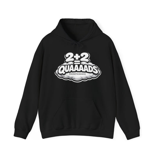 2+2 = QUAAAADS | PocketKingsCo Poker Hoodie