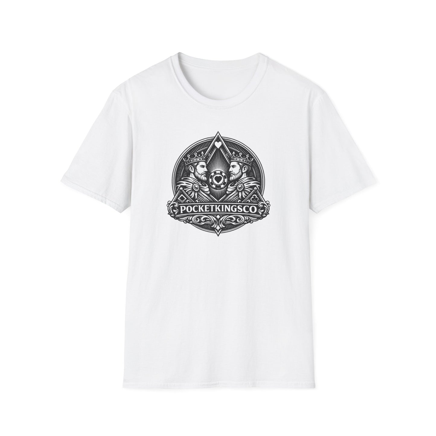 Royal Kings Emblem T-Shirt – PocketKingsCo Premium Poker Tee