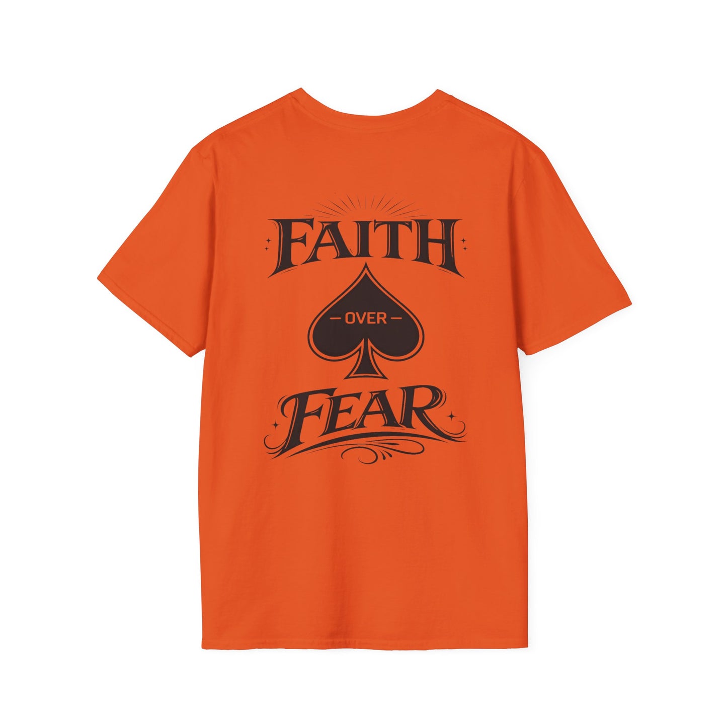 Faith Over Fear– PocketKingsCo Poker Lifestyle T-Shirt