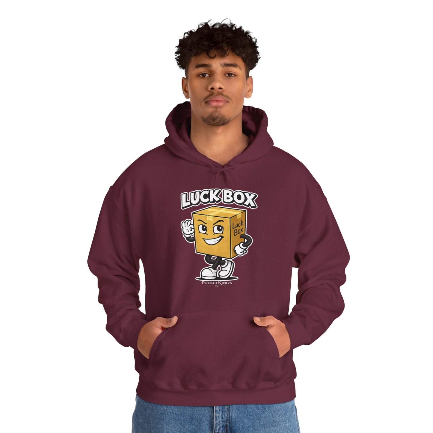 Luck Box Hoodie – PocketKingsCo Graphic Hoodie