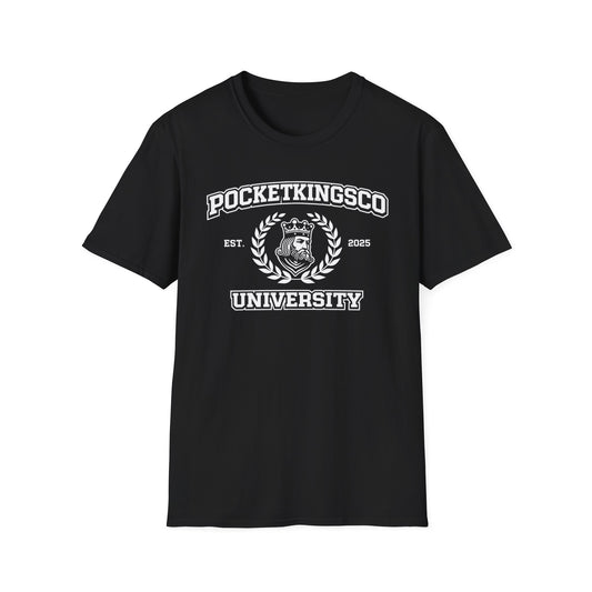 PocketKingsCo University Shirt — Classic College Edition