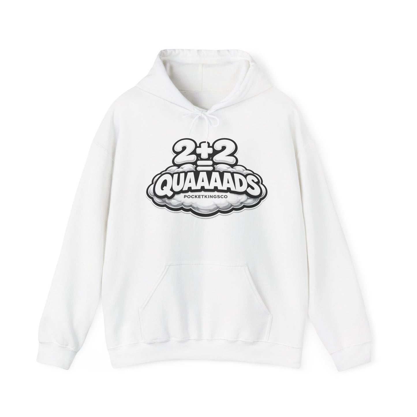 2+2 = QUAAAADS | PocketKingsCo Poker Hoodie