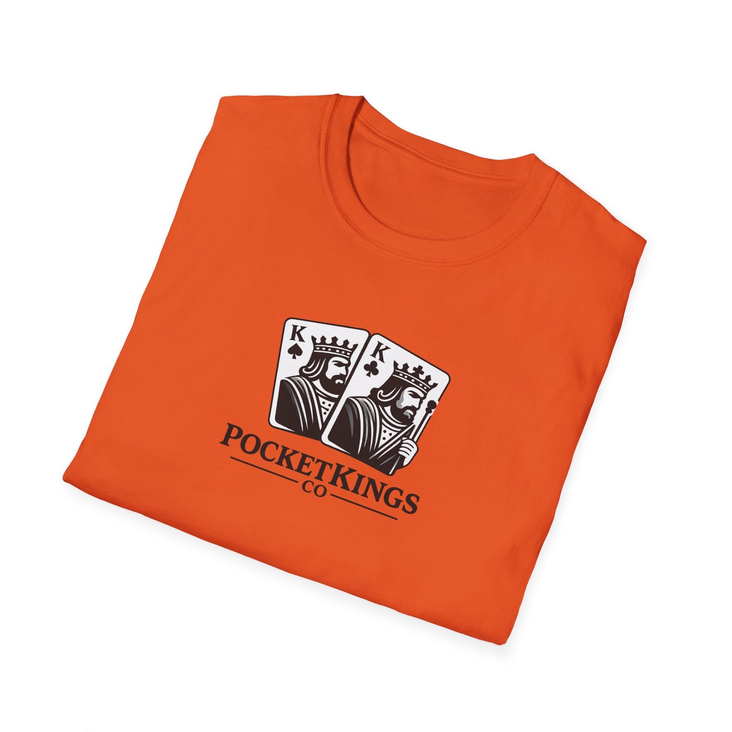 Classic Pocket Kings Logo T-Shirt – PocketKingsCo Signature Poker Tee