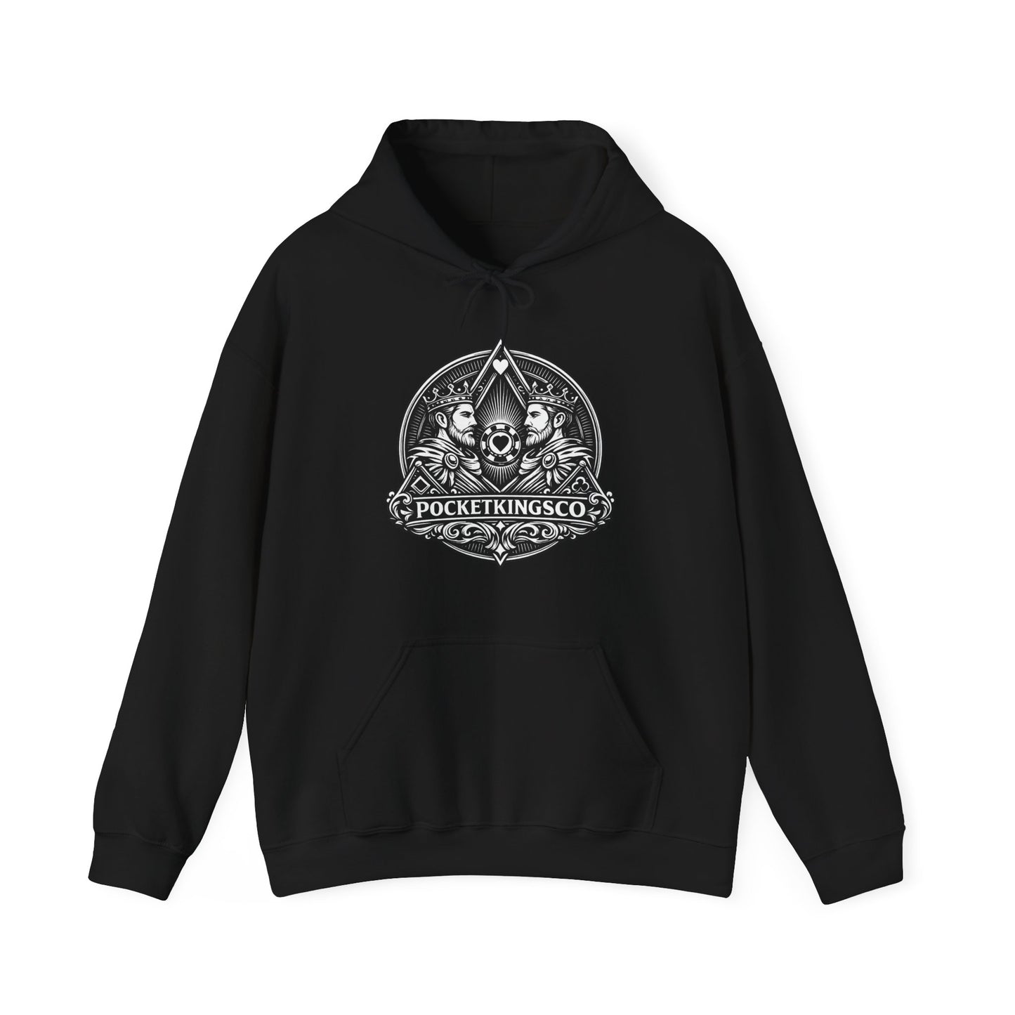 Royal Kings Emblem Hoodie – PocketKingsCo Premium Poker Hoodie
