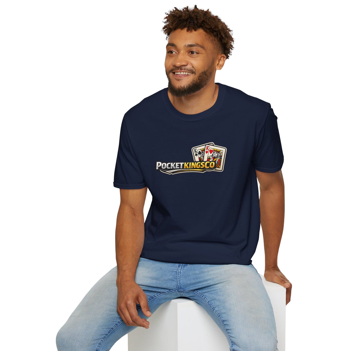 PocketKingsCo Premium Logo T-Shirt – Pocket Kings Poker Tee