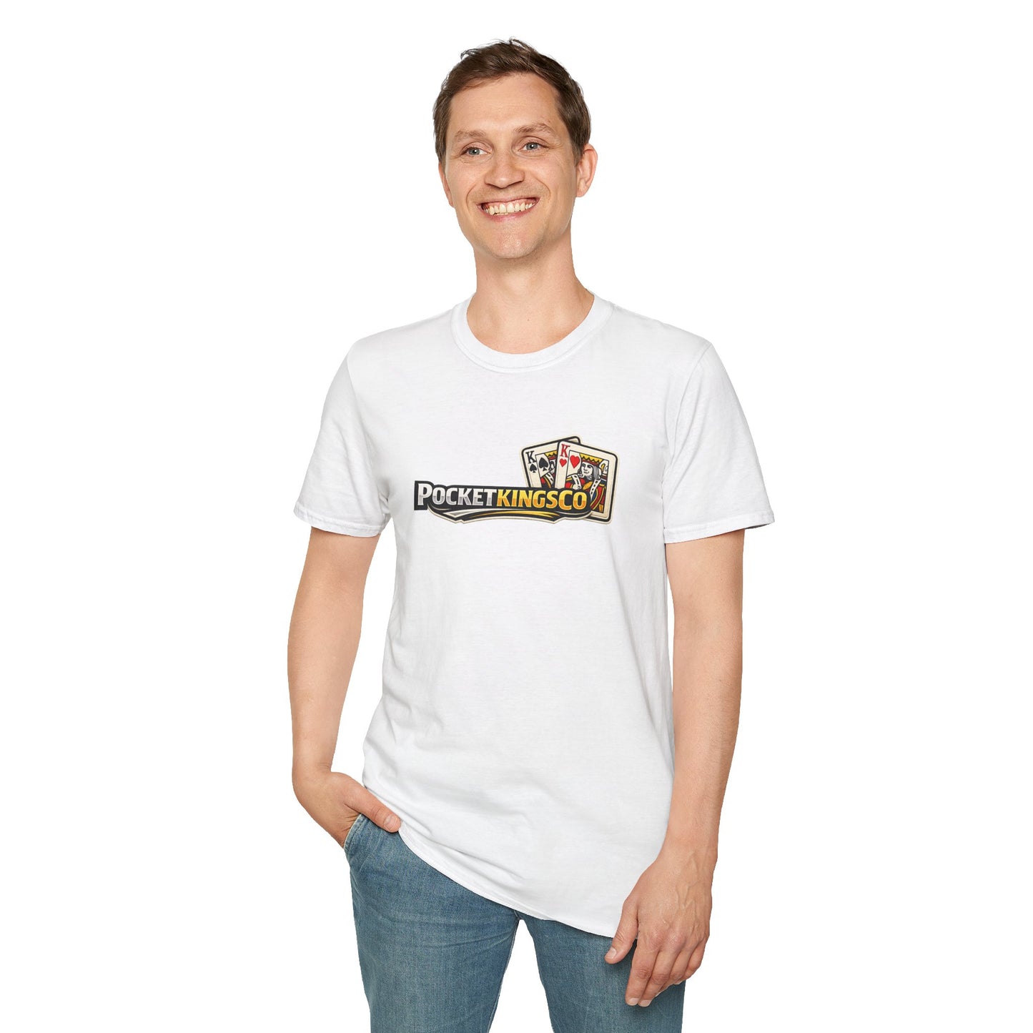 PocketKingsCo Premium Logo T-Shirt – Pocket Kings Poker Tee