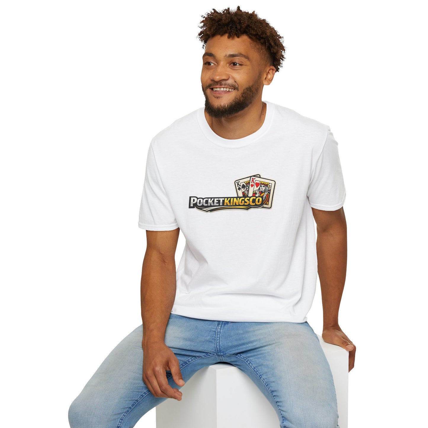 PocketKingsCo Premium Logo T-Shirt – Pocket Kings Poker Tee