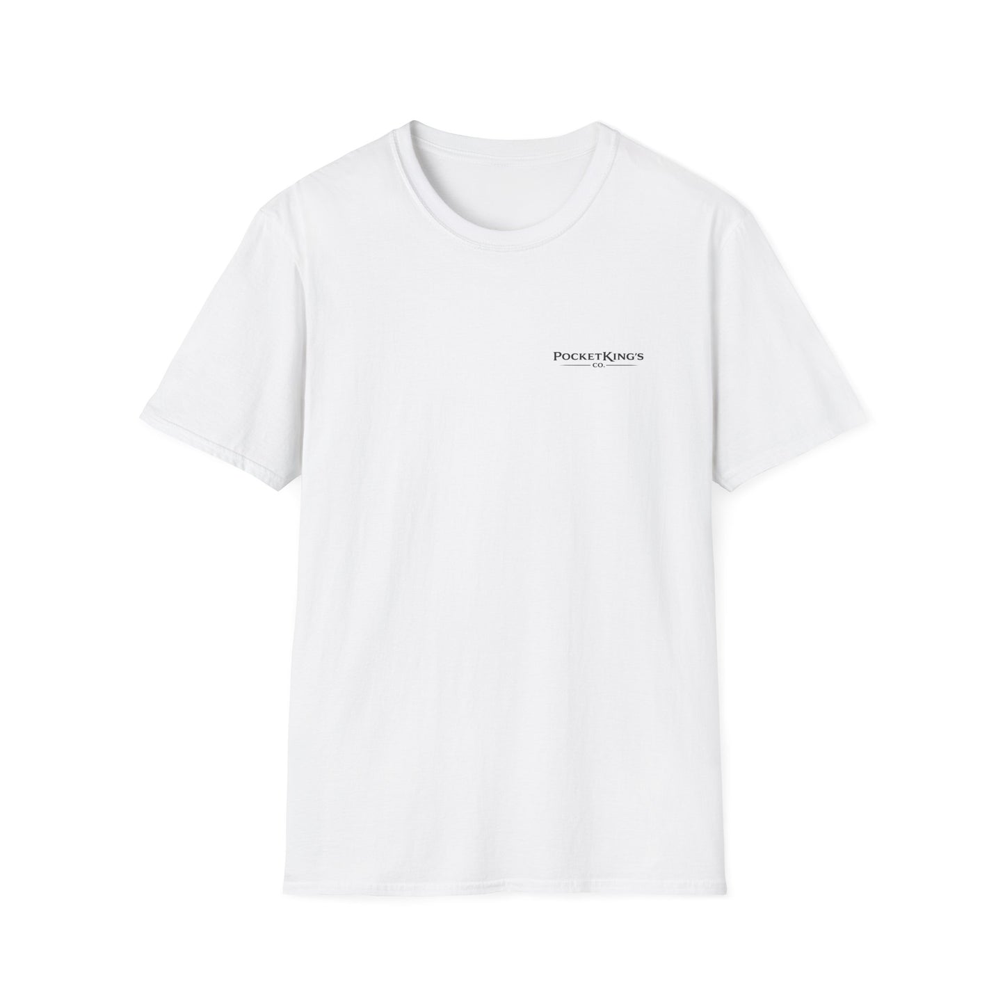 PocketKingsCo Classic Logo T-Shirt – Minimal Poker Lifestyle Tee